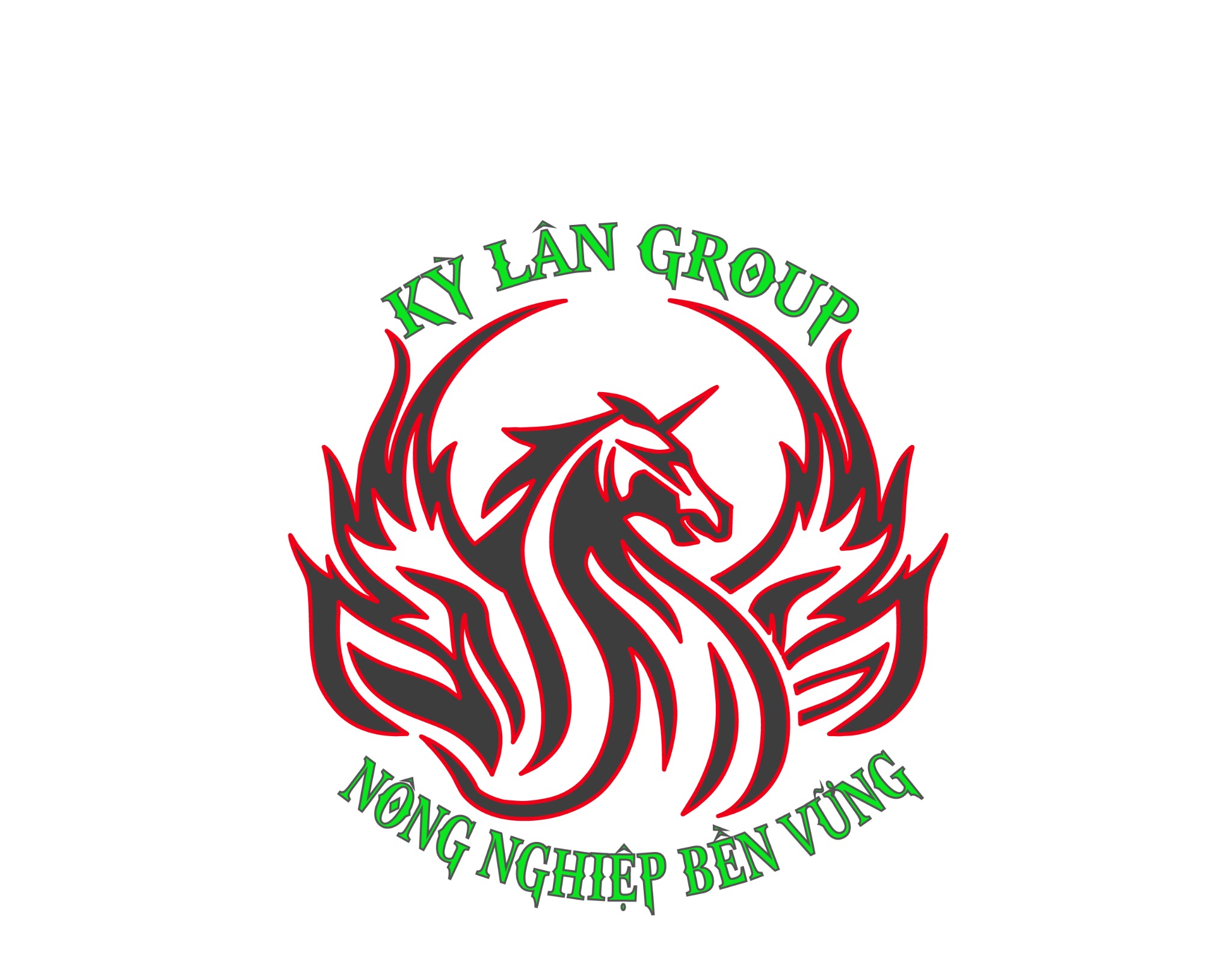 Logo Kỳ Lân Group - Nông nghiệp bền vững